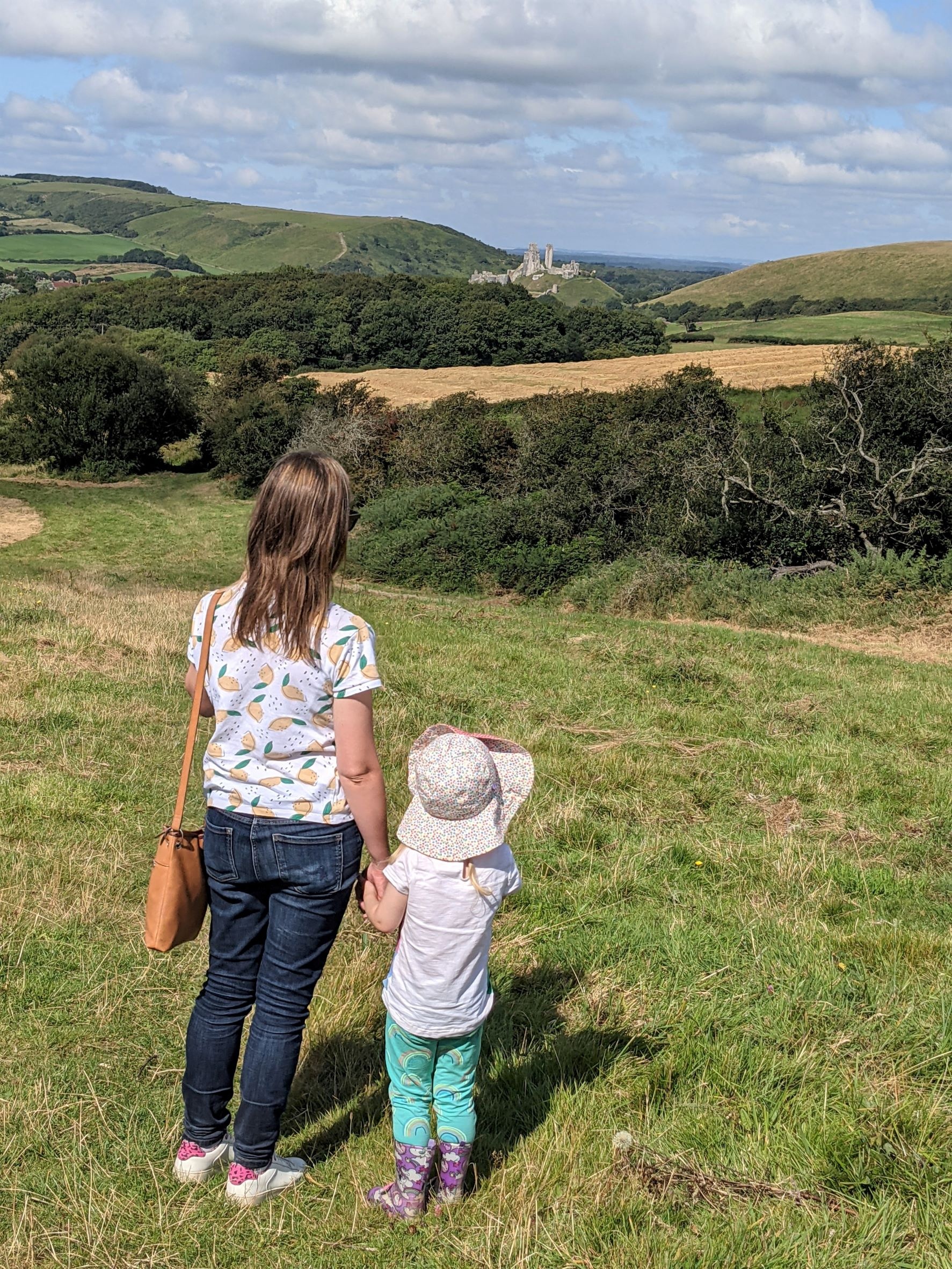 Camping near Corfe Castle, Dorset The GrownUp Gap Year