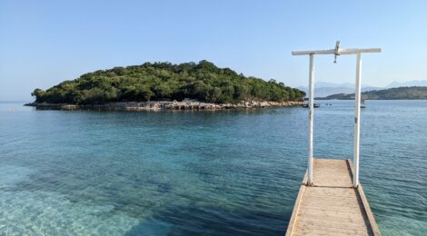 Ksamil island viewpoint